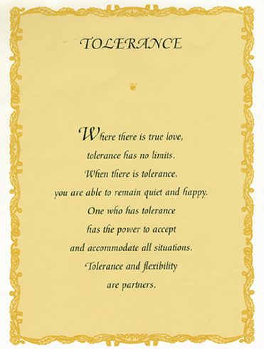 A4 Tolerance