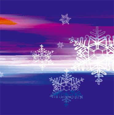 Flakes of Tranquility - CARD